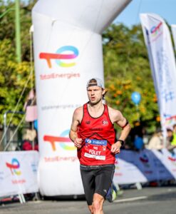 Luke Foley at the Sevilla marathon