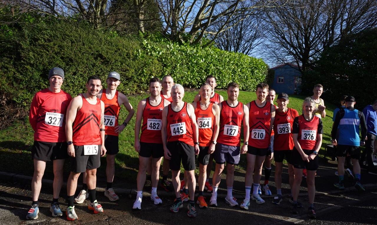 Some of Harriers before Lostock 6