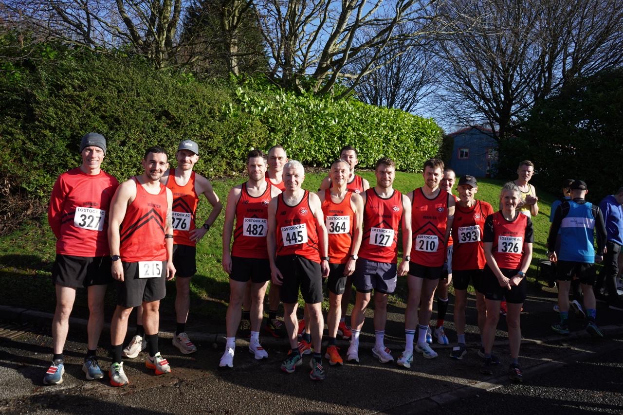 Some of Harriers before Lostock 6